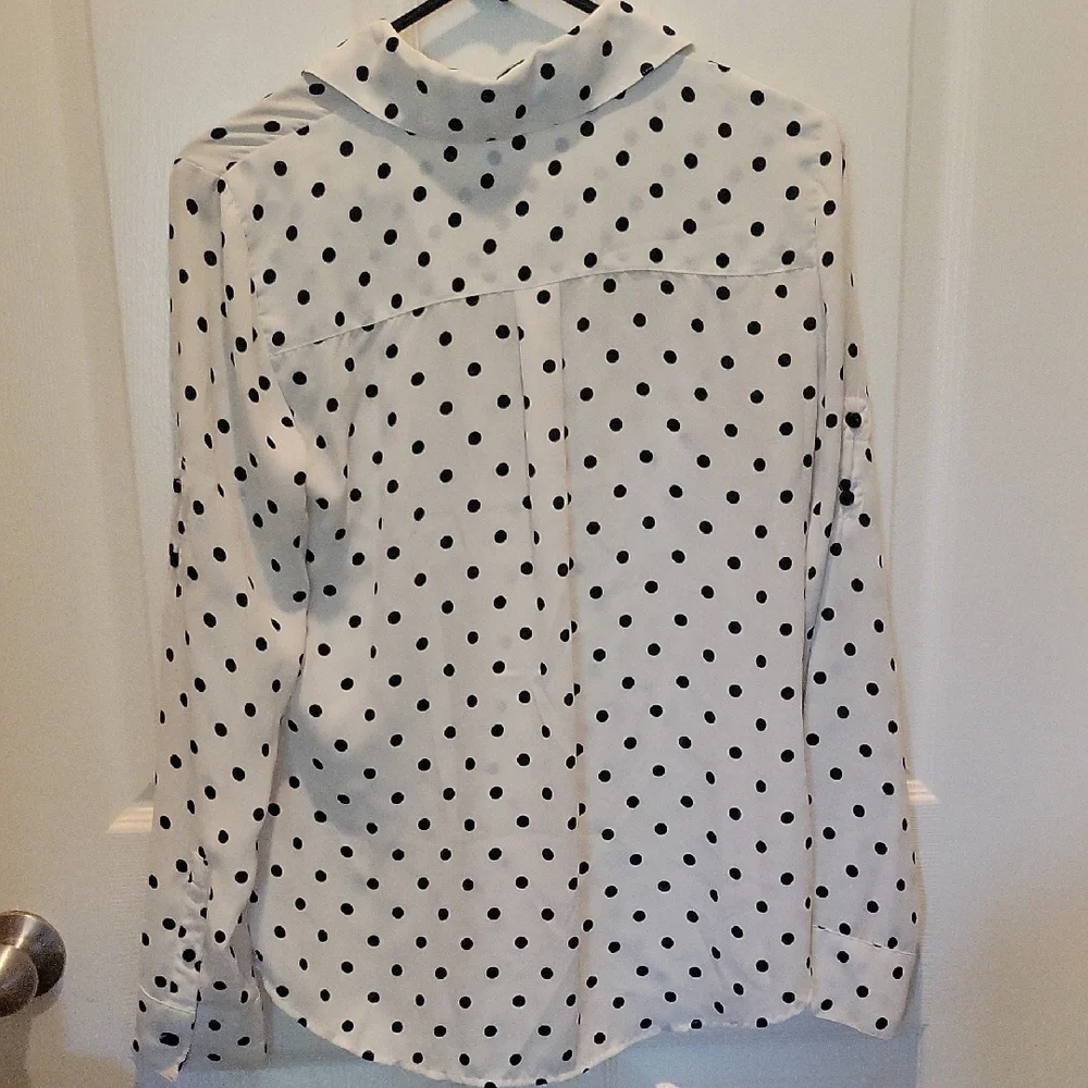 Express Portofino Shirt with Black Dots - Picture 2 of 3